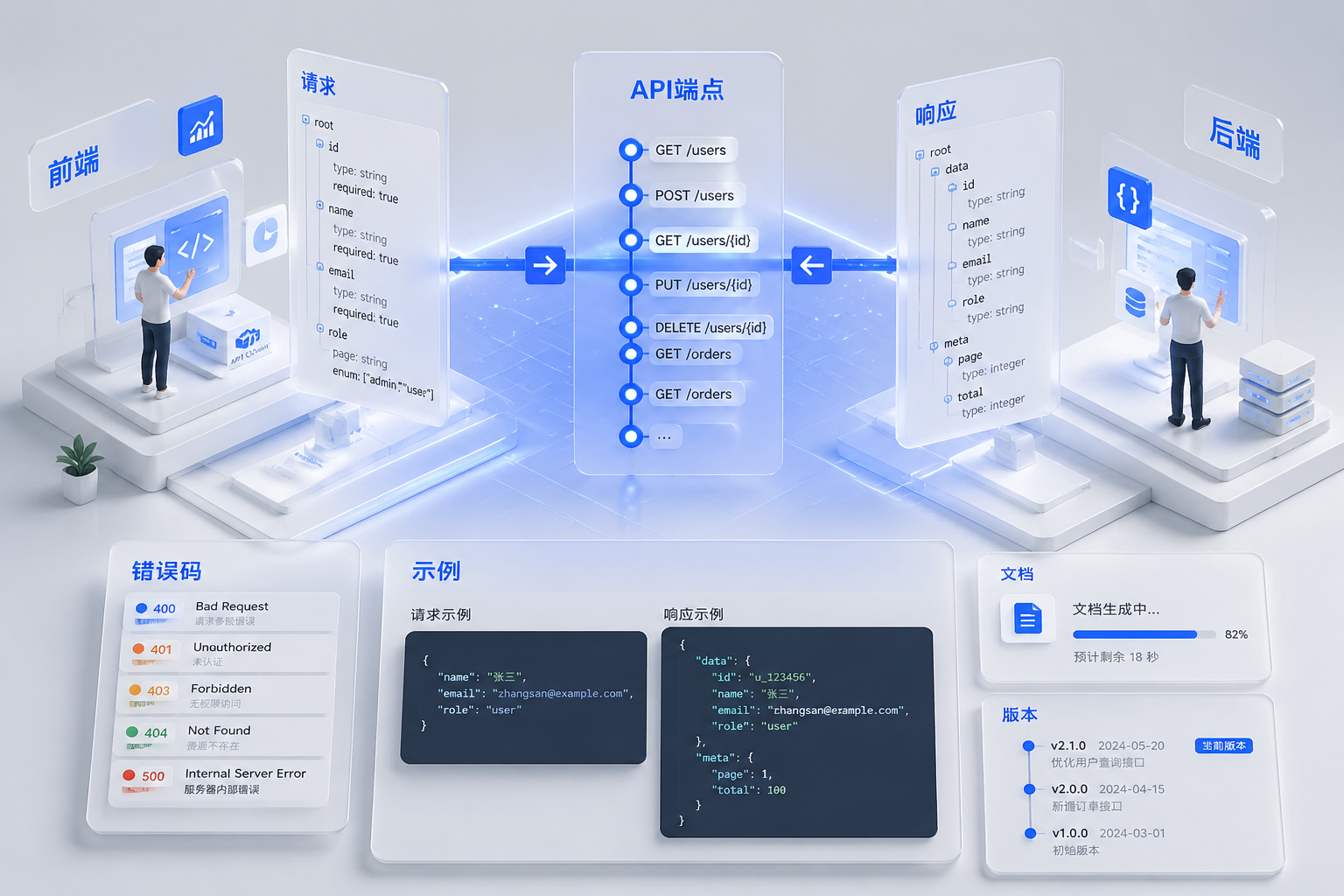 接口文档生成助手概念图